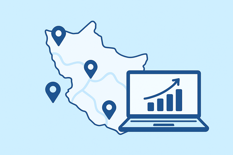 چطور طراحی سایت باعث رشد فروش در شهرهای داراب، بندرعباس و شیراز میشود؟ چطور طراحی سایت باعث رشد فروش در شهرهای داراب، بندرعباس و شیراز میشود؟