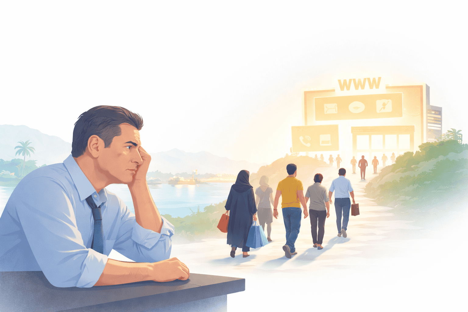 اگر در بندرعباس سایت نداری، هر ماه چند مشتری را از دست می‌دهی؟